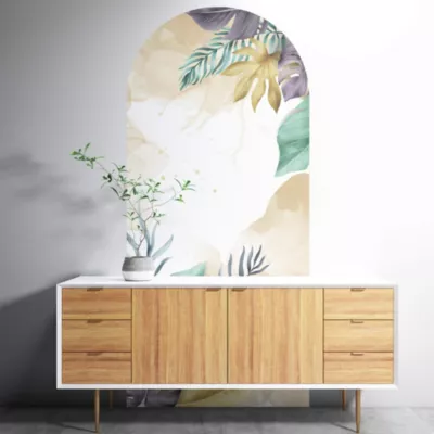 Sticker arche déco jungle 70x31cm