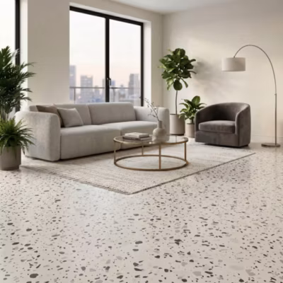 Rouleau adhésif sol terrazzo anti-dérapant étanche au mètre – 60cmx6m