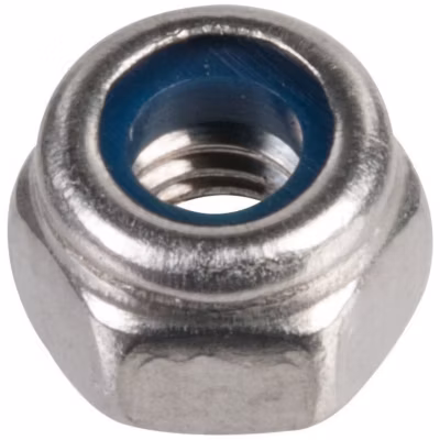 Écrou hexagonal indesserrable Inox – Diamètre 4 mm – Boîte de 200 – Acton