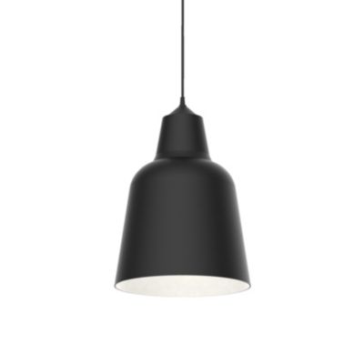 LUMICOM – DONG Suspension, 1X E27, max 42W, métal, noir mat/blanc, D.25cm