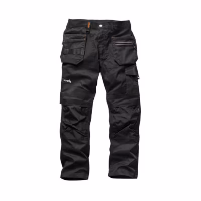 Pantalon Trade Flex Noir – Taille 48 L – Confort et Résistance pour Professionnels – Scruffs