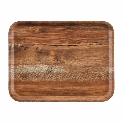 Plateau Stratifié Surface Grainée 330 x 430 mm – 5 Coloris – Cambro – Marron – l43- L0.1- P33- h0.1- Stratifié