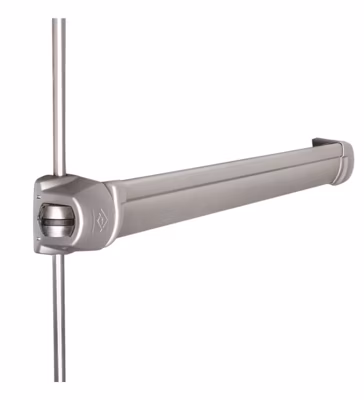 Serrure anti panique FLUID 1 a 3 points Haut bas 1200mm JPM Couleur – Gris, Nombre de Points – 3 points