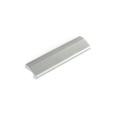 Manche en aluminium anodisé mat, dimensions: 120x15x26mm et inserts: 96mm-