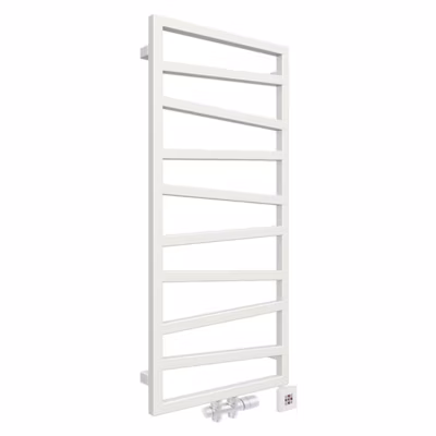 Sèche-serviette mixte blanc – (HxL) 600x500mm – 300 Watt – 245 Watt – ZIG600-500Z8B