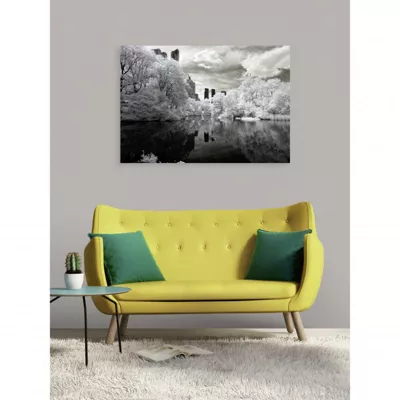 Tableau toile XXL en kit Central Park Nb 130 x 90 cm – Toile textile sans PVC