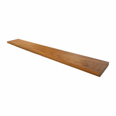 Etagère Murale en Bois Teck Huilé Rectangle – Fixation Inclus – 18x120x900mm – Etagère de Bureau, Cuisine, Salle de bain