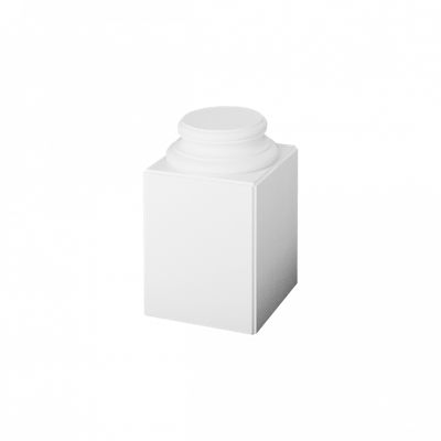 Haute base carrée pour colonne entière K1132