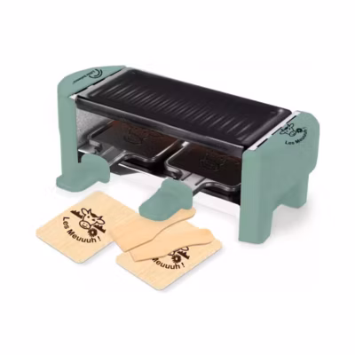 Appareil à raclette 2 personnes 350w + gril Little Balance 8746