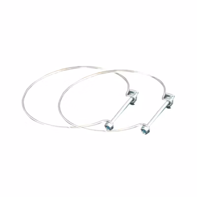 Lot de 10 colliers Monofil de serrage pour gaine flexible de ventilation – Diamètre (mm) 160