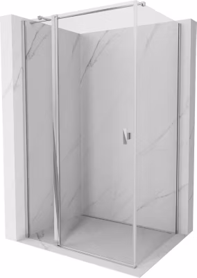 Mexen Mist T cabine de douche pliante 80 x 70 cm, transparent, chromé – 8A4T-080-070-01-00