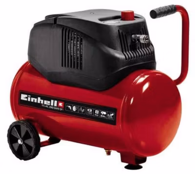 Einhell Compresseur TC-AC 200/24/8 OF – Réservoir 24 litres – jusqu&rsquo;à 8 bar