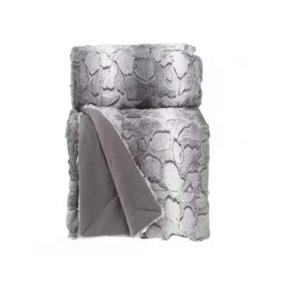 Plaid a poils Siberie design et moderne