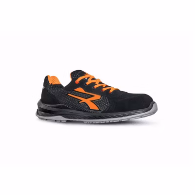 Chaussures de sécurité basses Red Industry RI21096 Upower – cuir velours, embout composite, antiperforation, semelle anti-fatigue