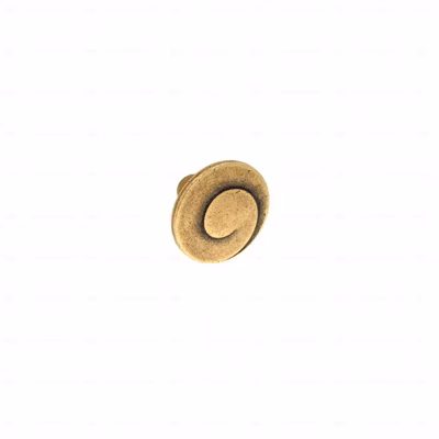 Boutons pour meubles en zamac Diamètre 30 Florence antique