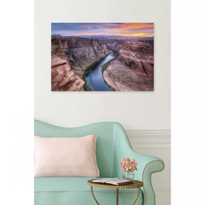 Tableau verre acrylique Grand Canyon 90 x 60 cm – Décoration murale photo pour la maison
