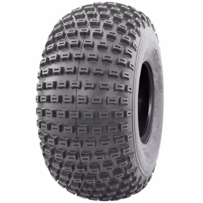 Pneu tout-terrain à crampons 22×11.00-8 pour quad, homologué pour la route (marquage E), 4 plis, P322, usage intensif