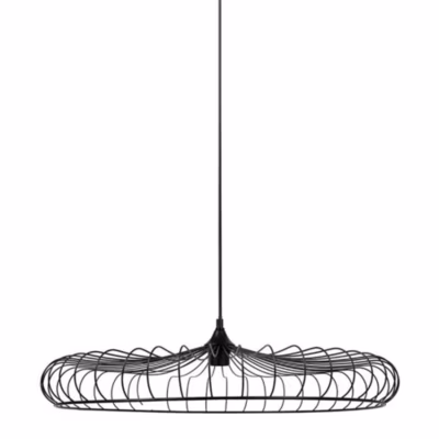 Suspension métal Lisa noir D65