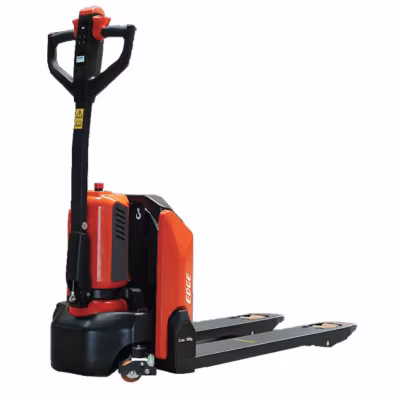 Transpalette électrique tout terrain à roues crantées – Batterie lithium amovible – Fourches 1150×540 mm – Charge 1500kg – PTE15NC