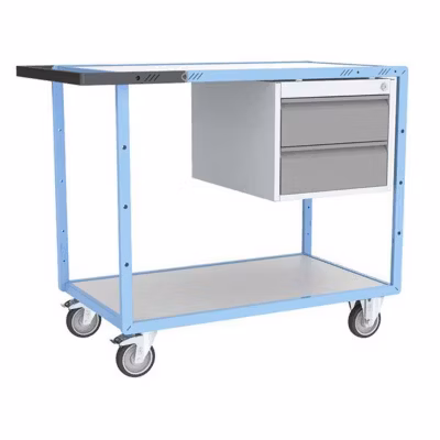 Chariot de manutention – Etabli roulant avec 1 tiroir – Charge max 250kg – 880707101
