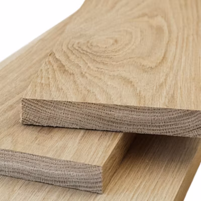 Lot de 10 lattes en chêne massif 13X27X2400 mm