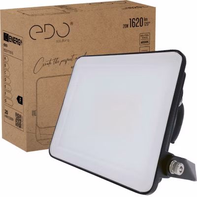 Projecteur LED 20W 4000K 1620 lm IP65 ZORAN sans cadre EDO