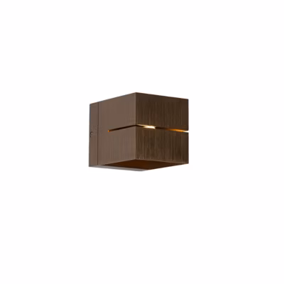 Applique murale intelligente bronze foncé 9,7 cm avec Wifi G9 – Transfer Groove