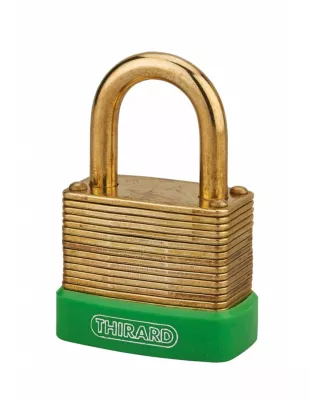 Cadenas à combinaison Amazone, 3 chiffres, laiton, extérieur, anse laiton, 40mm – THIRARD
