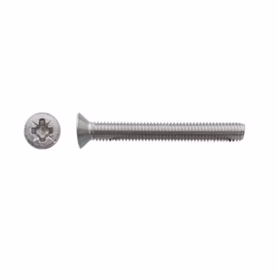 200 Vis Métaux Tête Fraisée Pozidriv 3 x 6 mm – DIN 965 – Inox A2 – D-Work