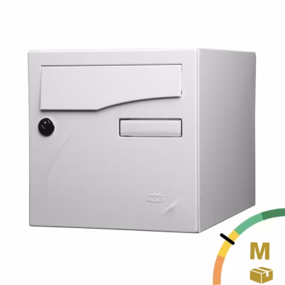 Boite aux lettres Préface 2 portes Blanc neige mat RAL 9016MT
