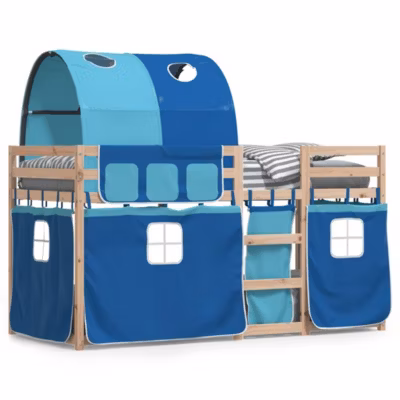 Cadre de lit, Lit superposé sans matelas 90×200 cm bois de pin massif