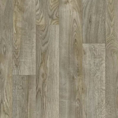 Sol PVC Textile – Aspect parquet chêne foncé – Rouleau de 2m x 17m
