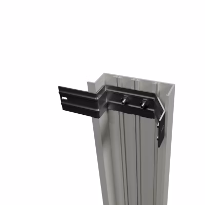 Tapée d'isolation pour porte d'entrée aluminium blanc G85 160mm