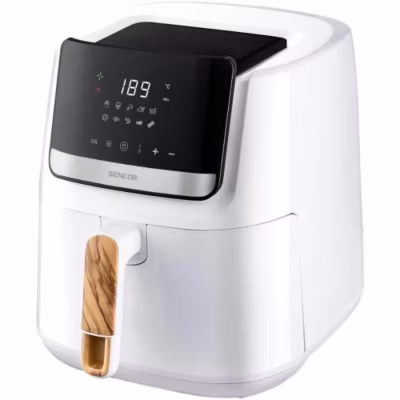 Friteuse Electrique Airfryer – SENCOR – SFR 6551WH – 1600 W – 6,5 L – Blanc
