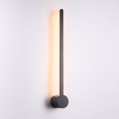 Applique murale LED minimaliste linéaire LOGAN 10W – Blanc Chaud 2700K 62cm Éclairage Intérieur Moderne pour Couloir