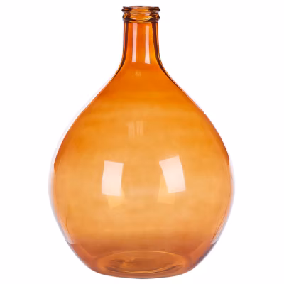 Vase décoratif CHATNI Verre 48 cm Marron doré