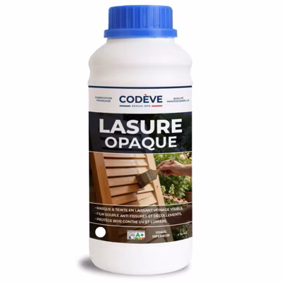 Lasure Opaque – 1 L   – Codeve Bois – Chêne doré