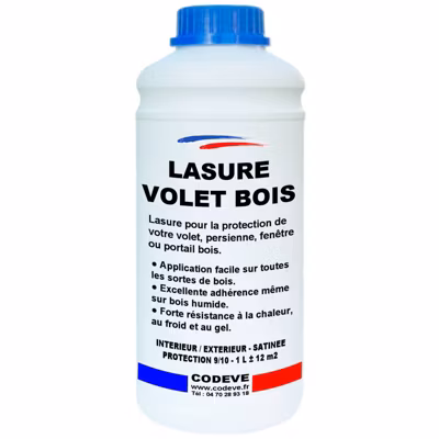Lasure Escalier – 1 L   – Codeve Bois – Chêne clair