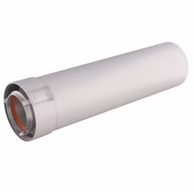 Conduit Rolux gaz 80/125 mm Alu/PVC 1000mm – UBBINK – 228542