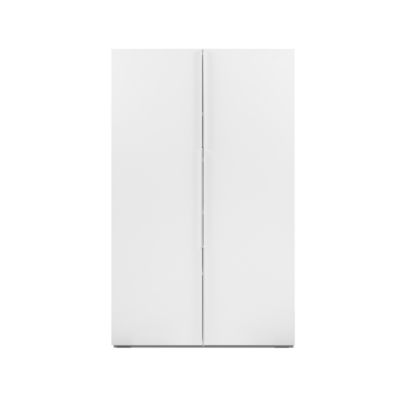 Meuble de rangement 2 portes blanc H125cm – ORSA