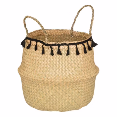 Panier pliable Alina – roseau – Atmosphera