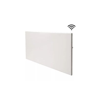 Radiateur électrique ADAX connecté Wi-FI – Blanc – 800 W – 75 x 33 x 8,7 cm – NEO H 08 KWT