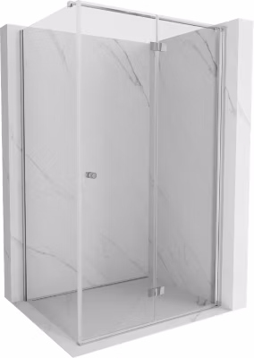 Mexen Mist-F cabine de douche pliable droite 70 x 110 cm, transparent, chrome – 8A6T-070-110-01-00-P