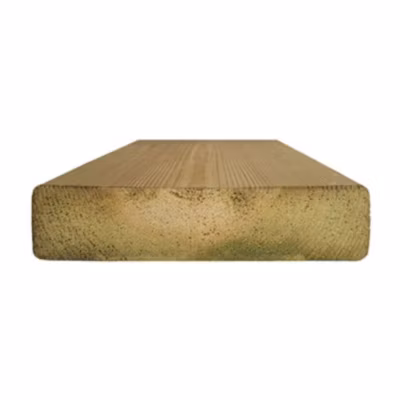Lot de 6 Lattes en Pin Traité Classe IV R5 2,5×14 x120 cm