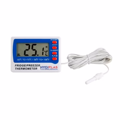 Thermomètre Numérique pour Congélateur et Réfrigérateur – Hygiplas