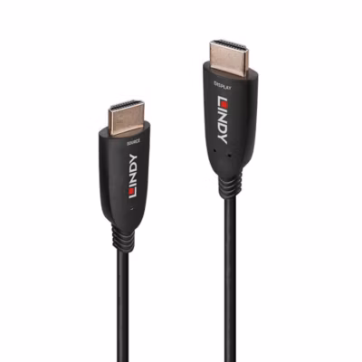 Câble HDMI 2.1 fibre hybride 50 mètres LINDY