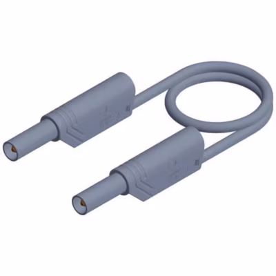 Hirschmann MLS WS 200/2,5 cordon de mesure 4 mm, 2 m, 2,5 mm², 32 A, double isolation, CAT II 1000 V / CAT III 600 V