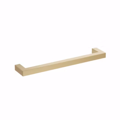 Poignée pour meubles en Acier inox Entraxe 160 finition laiton galver