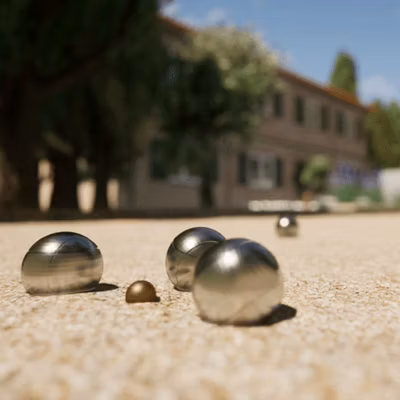 Sac de +/-  400 kg Sable de pétanque jaune de Provence  0/8