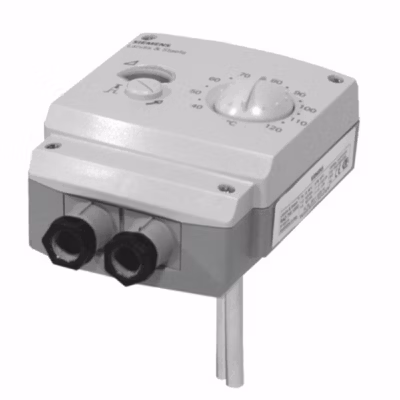 Thermostat réglage/sécurité 15…95 C/100 C – IP40 – SIEMENS : RAZ-ST.011FP-J